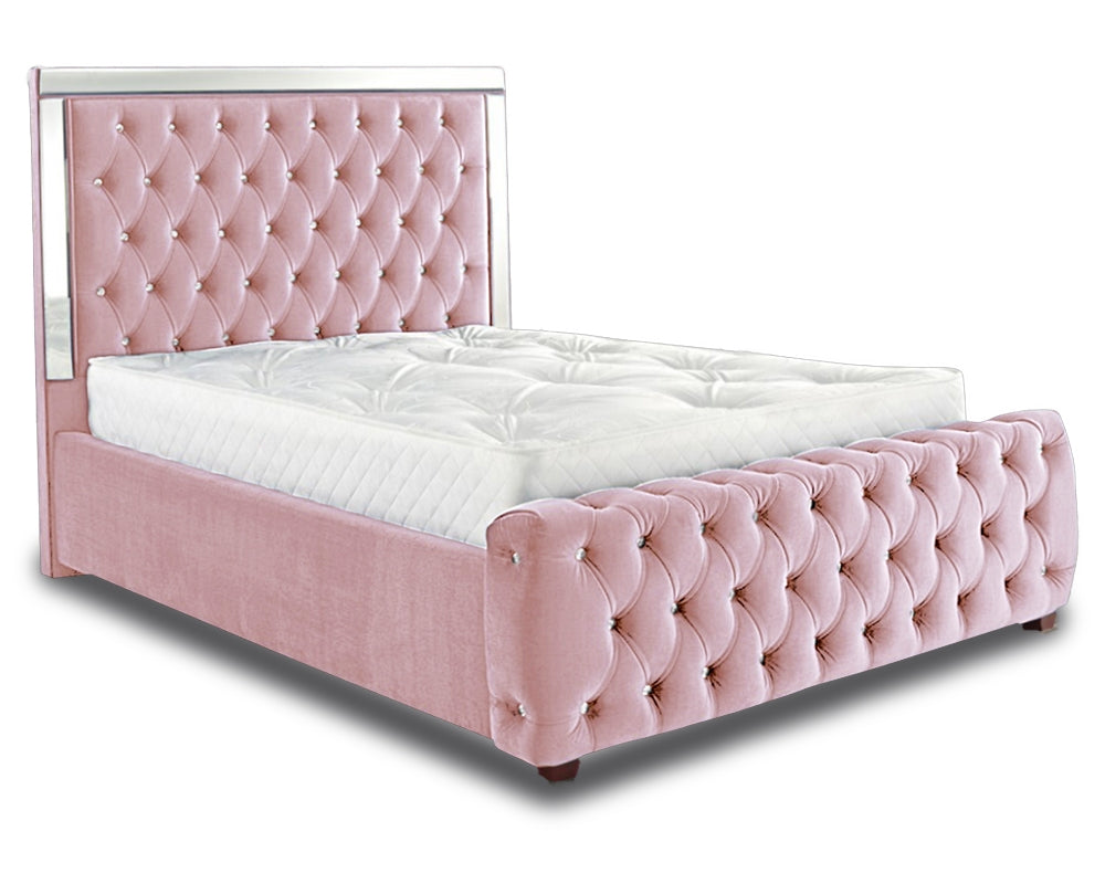 The Magic Mirrored Three Quarter Bed Frame