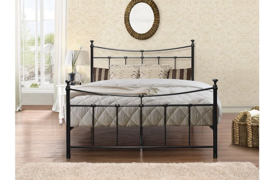Emily Black Three Quarter (3/4) Bed Frame