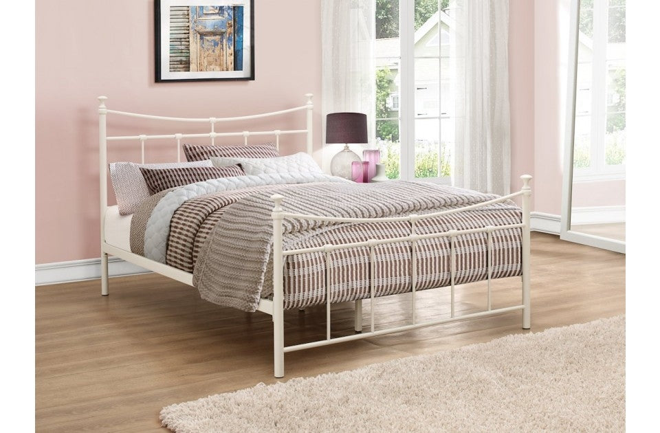 Emily Cream Three Quarter (3/4) Bed Frame