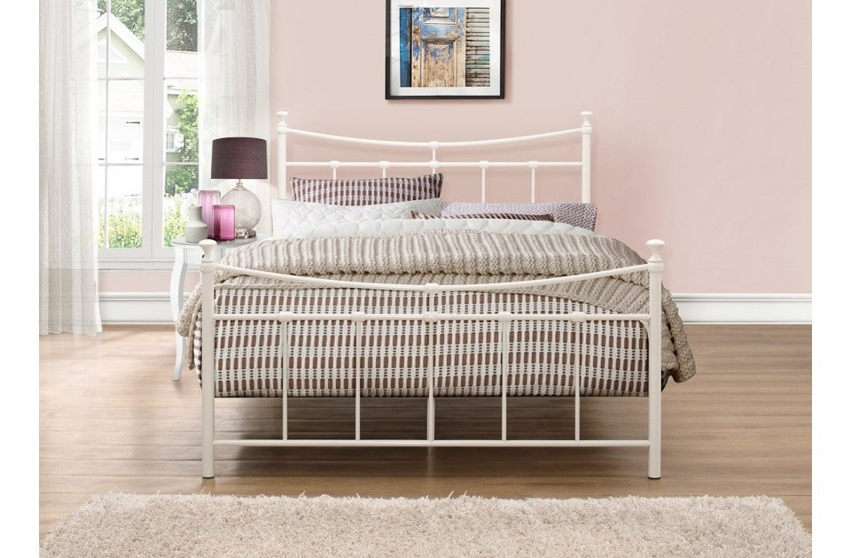 Emily Cream Three Quarter (3/4) Bed Frame