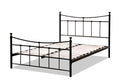 Emily Black Double Bed Frame