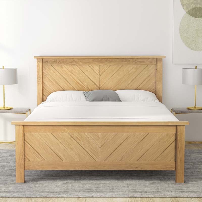 Kendle Oak King Size Bed Frame