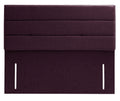 Falcon Aubergine Floorstanding Super King Size Headboard