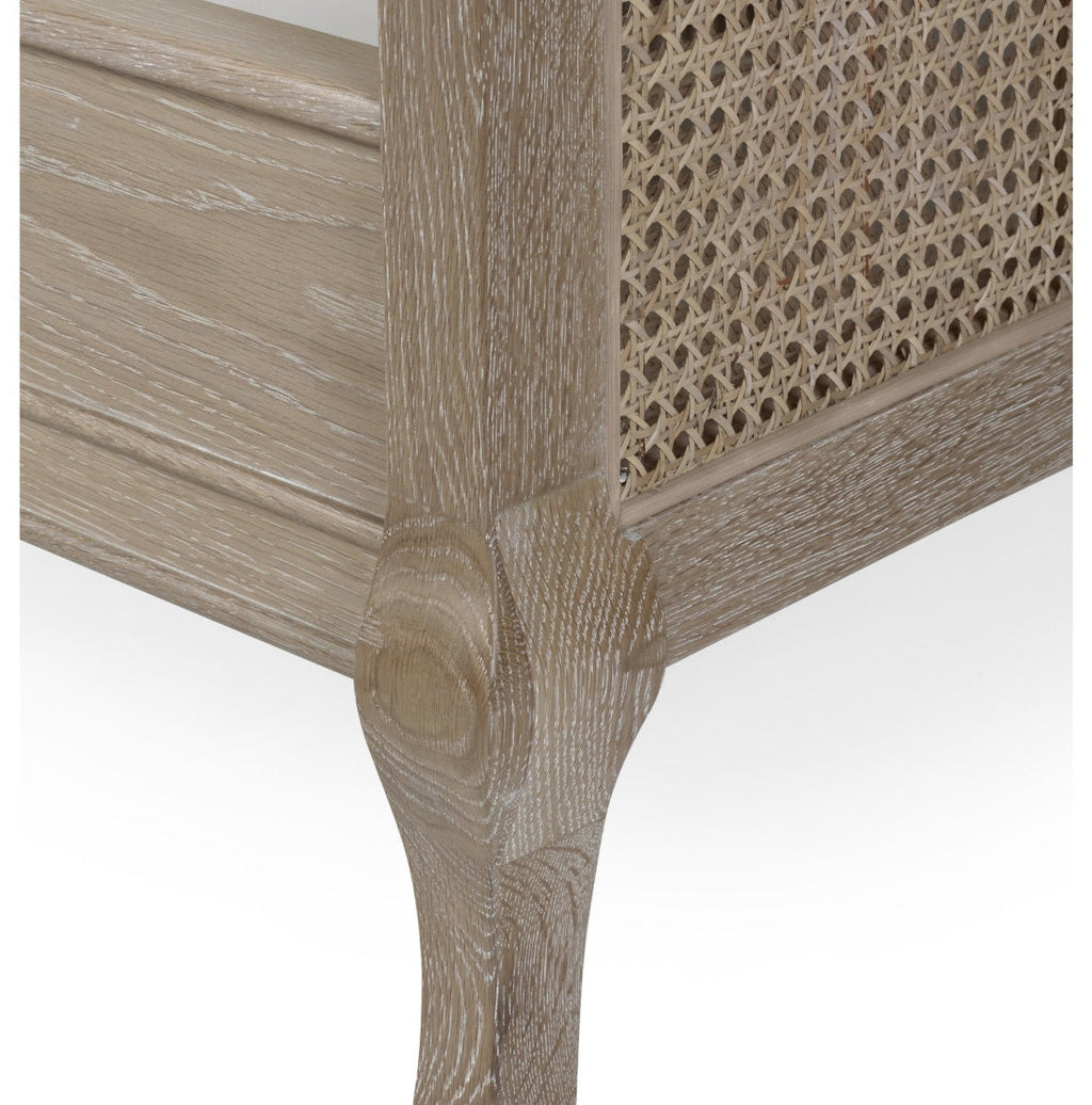 Flower cabriole leg detail