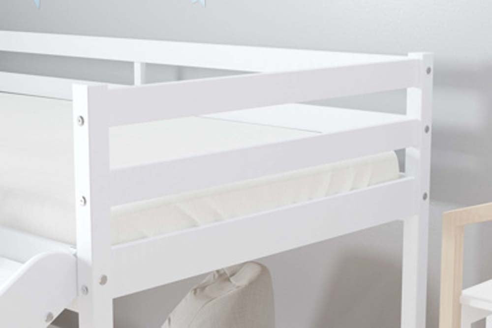 Frank White Mid Sleeper With Slide