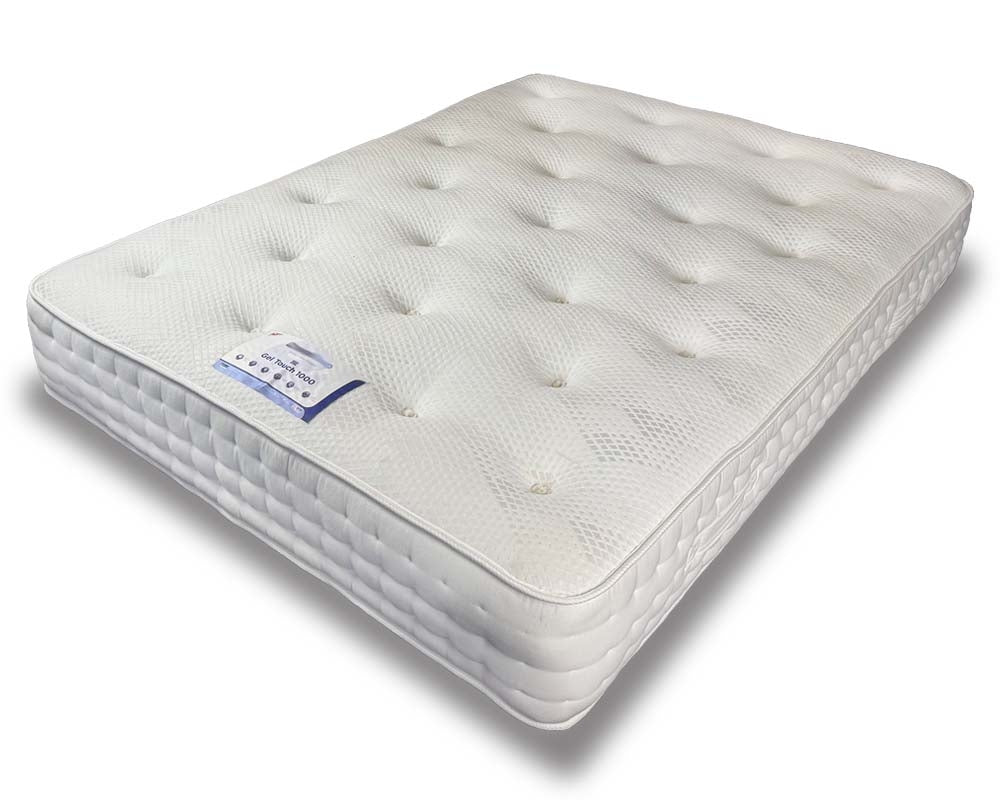 Gel Touch 1000 Pocket Sprung Three Quarter Mattress