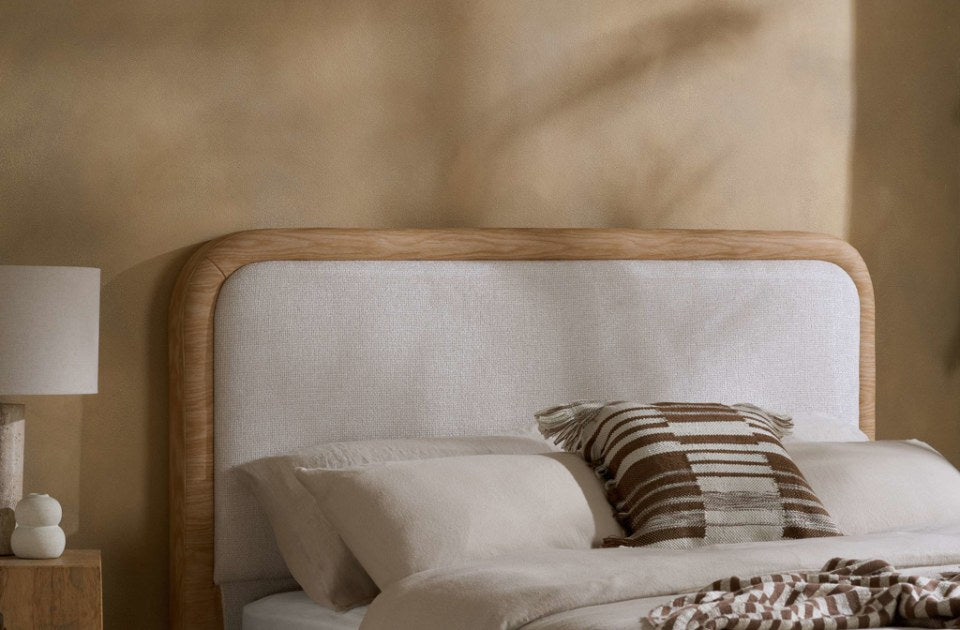 Gina rounded headboard