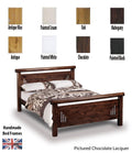 Hamish Rail End Handcrafted Double Bed Frame