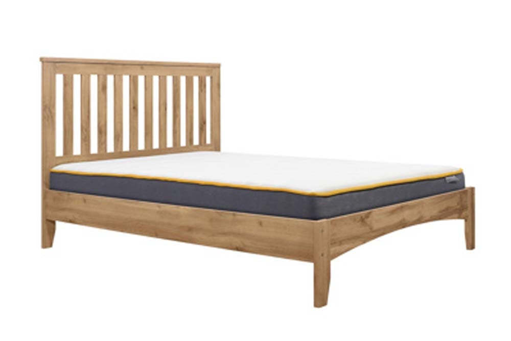 Hamstead Oak Effect Double Bed Frame