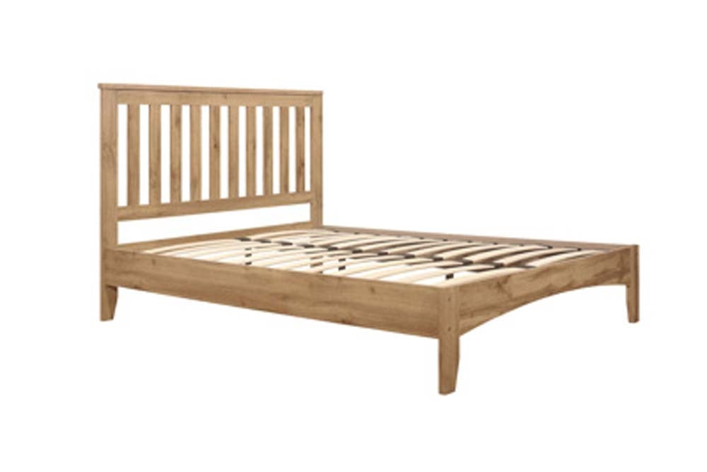 Hamstead Oak Effect Double Bed Frame