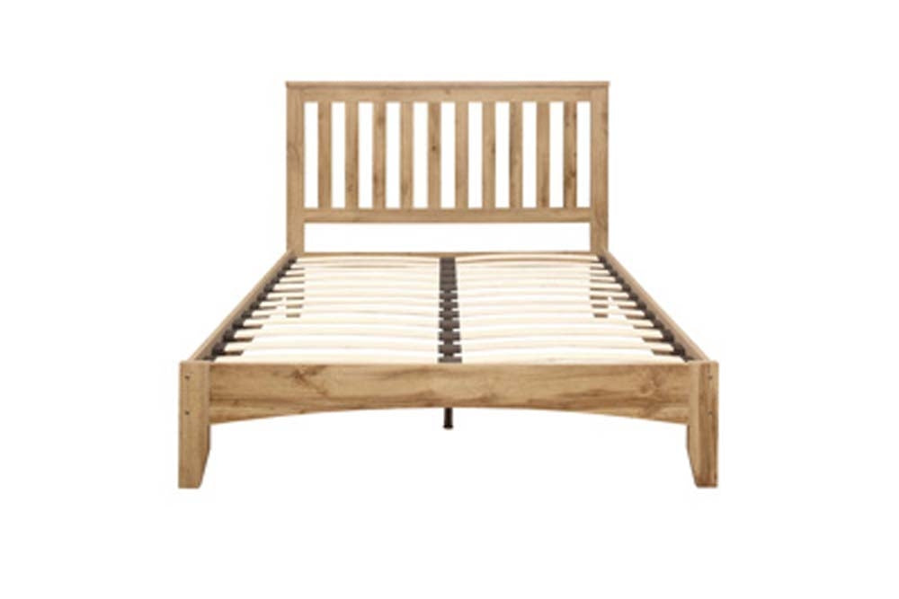Hamstead Oak Effect Three Quarter Bed Frame