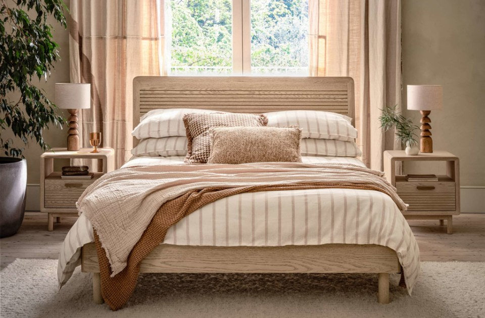 Harlem Oak Bed Frame