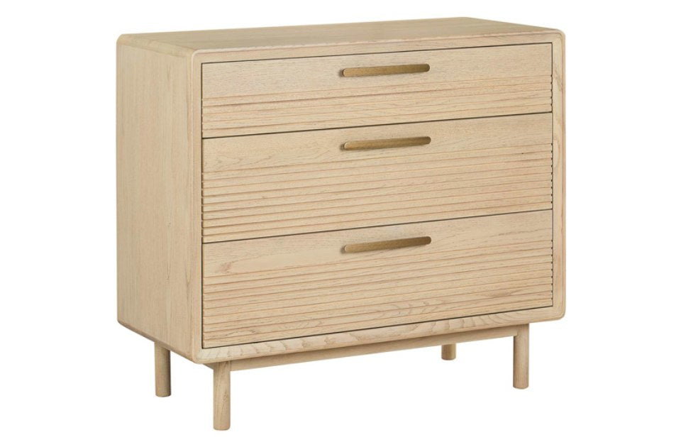Harlem Oak 3 Drawer Chest