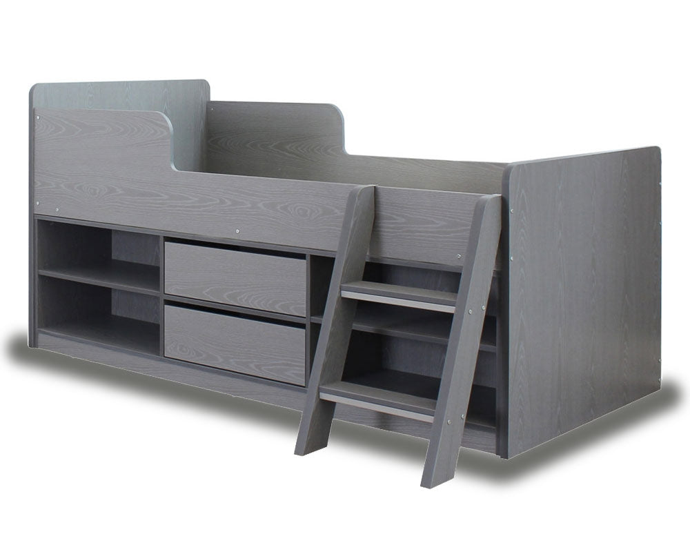 Helix Grey Cabin Bed