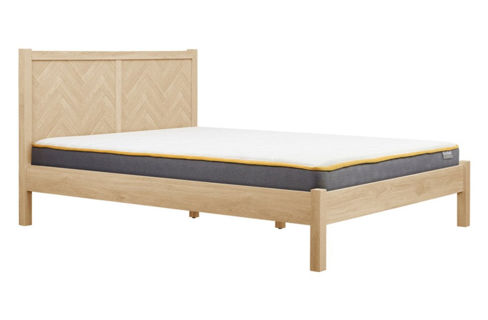 Hemmingway Oak Double Bed Frame