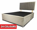 Romantic Horizon Three Quarter Divan Bed Base And Headboard
