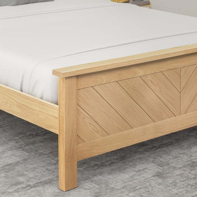 Kendle Oak King Size Bed Frame