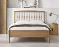 Trinity Oak Double Bed Frame