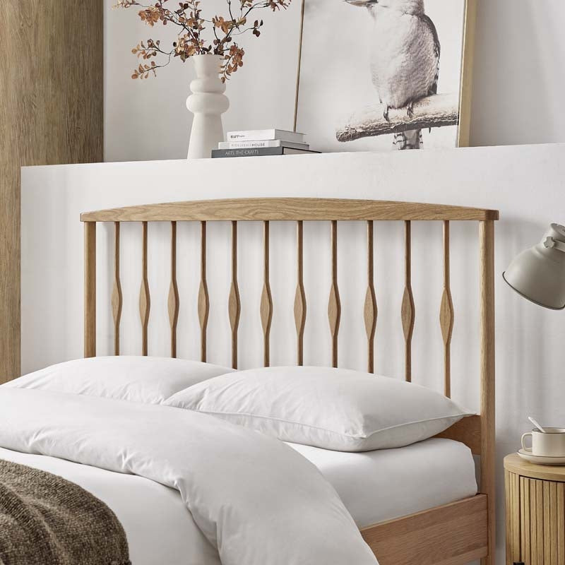 Trinity Oak Double Bed Frame