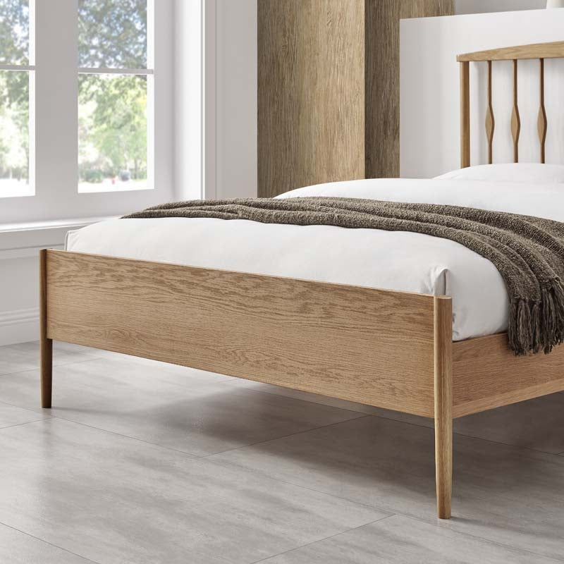 Trinity Oak Double Bed Frame