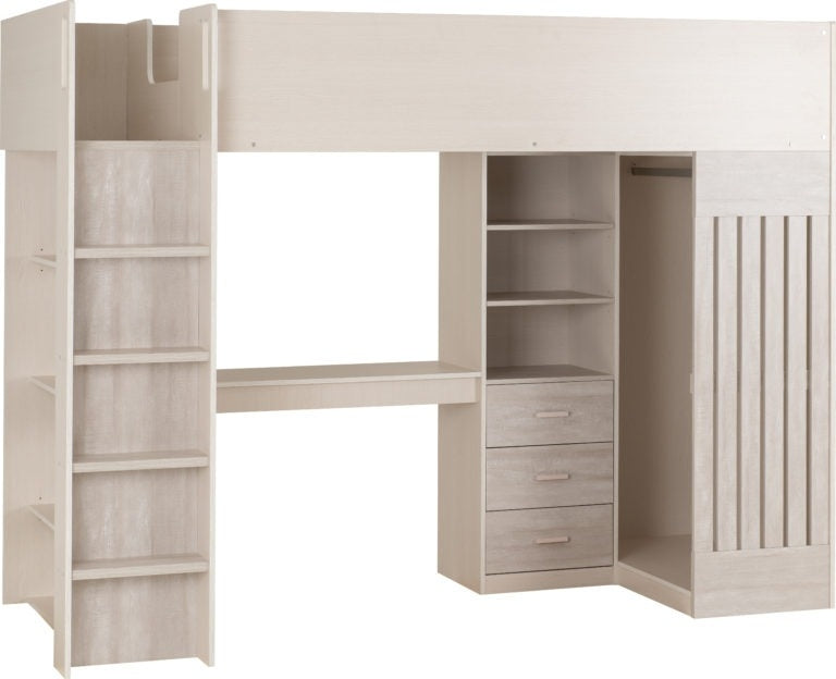Juniper White/Grey High Sleeper