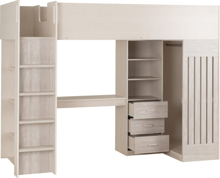 Juniper White/Grey High Sleeper