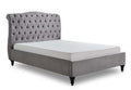 Rosemary Light Grey Super King Size Bed Frame