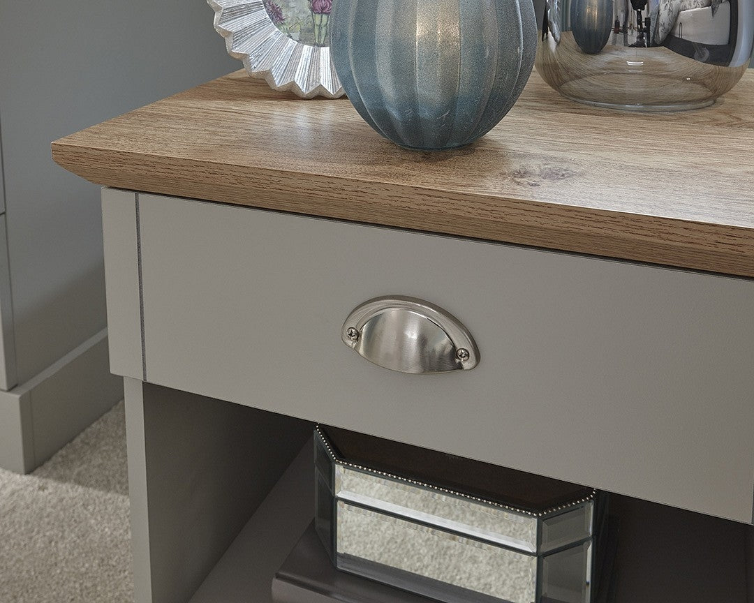 Kent Grey Bedside Chest