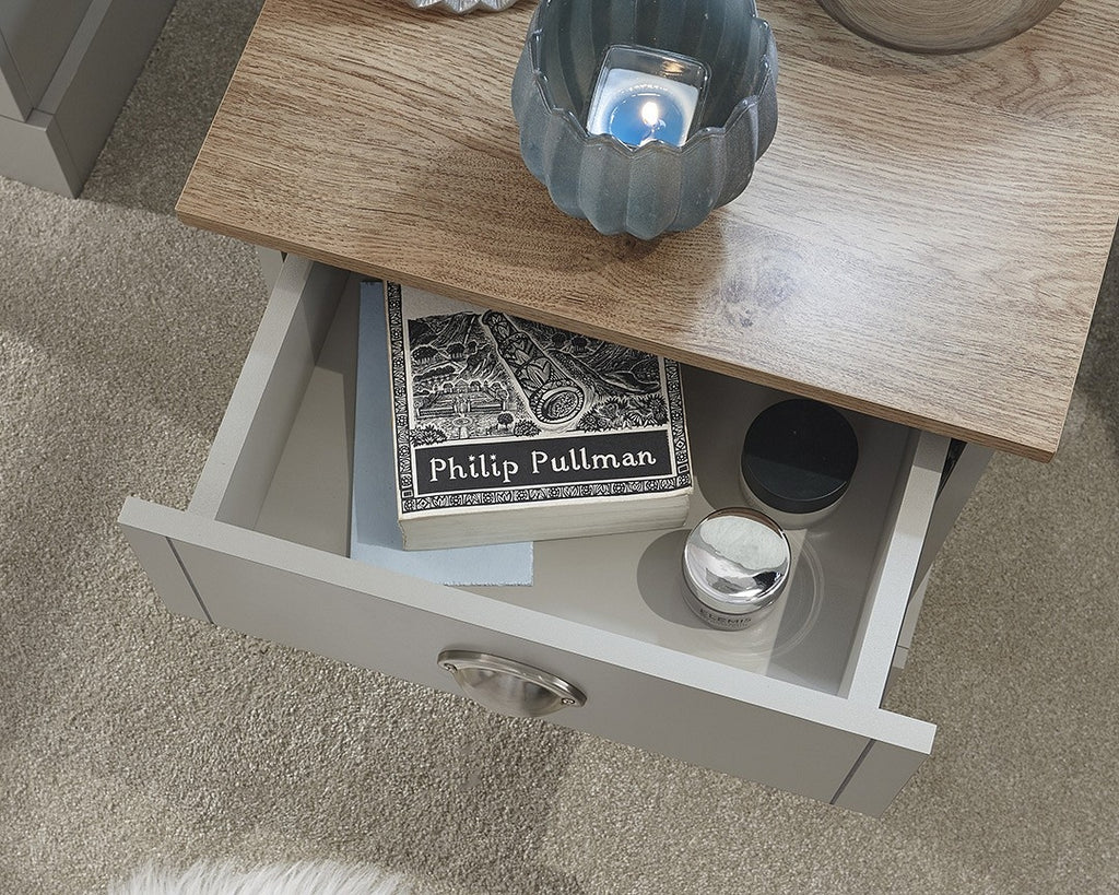 Kent Grey Bedside Chest