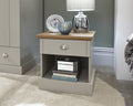 Kent Grey Bedside Chest