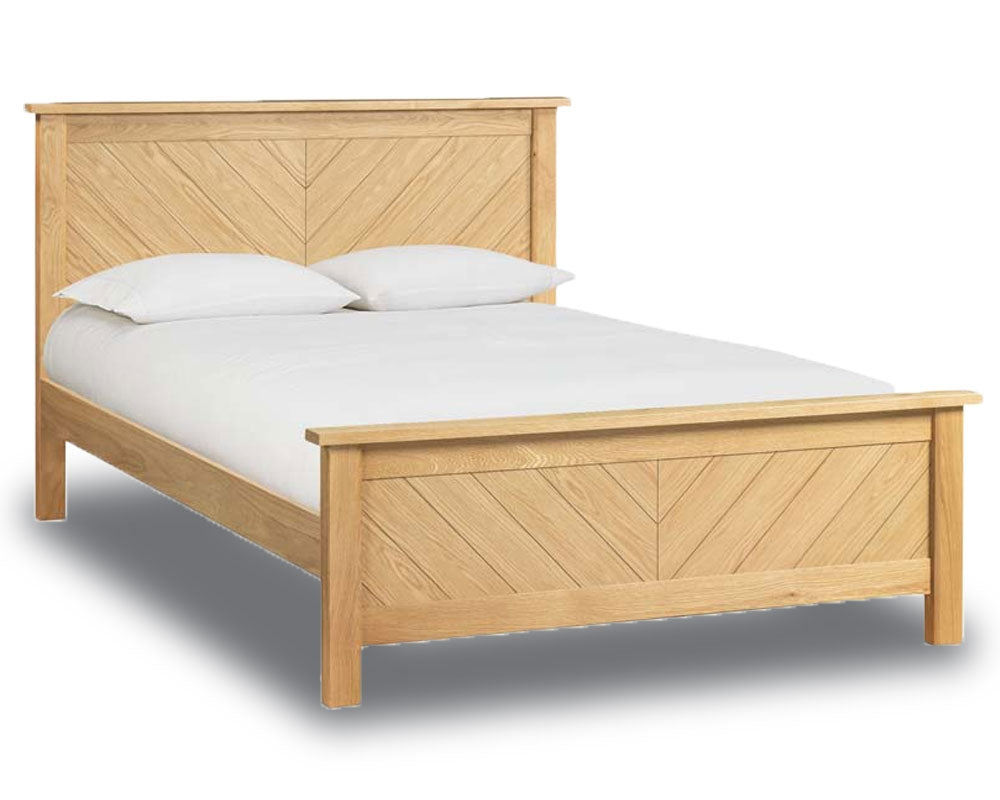 Kendle Oak Double Bed Frame