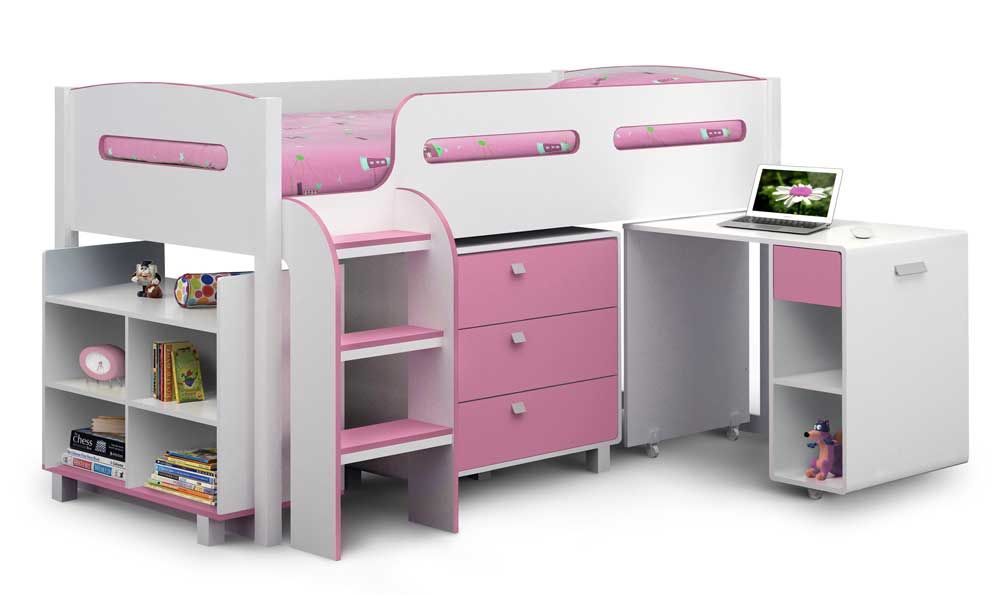 Kelvin Cabin Bed In Pink