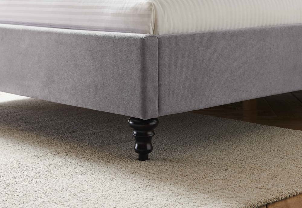 Rosemary Light Grey Super King Size Bed Frame