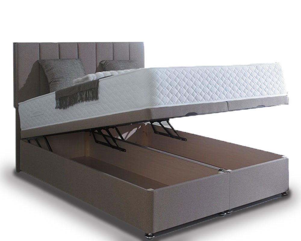 Superior Double Ottoman End Lift Storage Divan Base