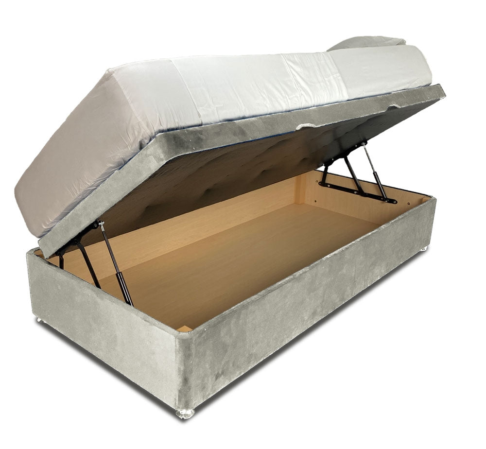 Regency Grey Single Side Lift Ottoman Divan Base