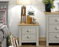 Lancashire Grey 2 Drawer Bedside