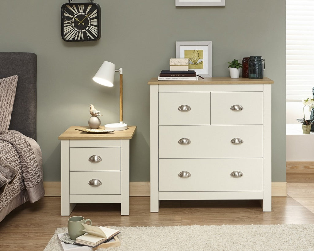 Lancashire Cream 2+2 Drawer Chest