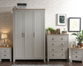 Lancashire Grey 4 Piece Bedroom Furniture Set
