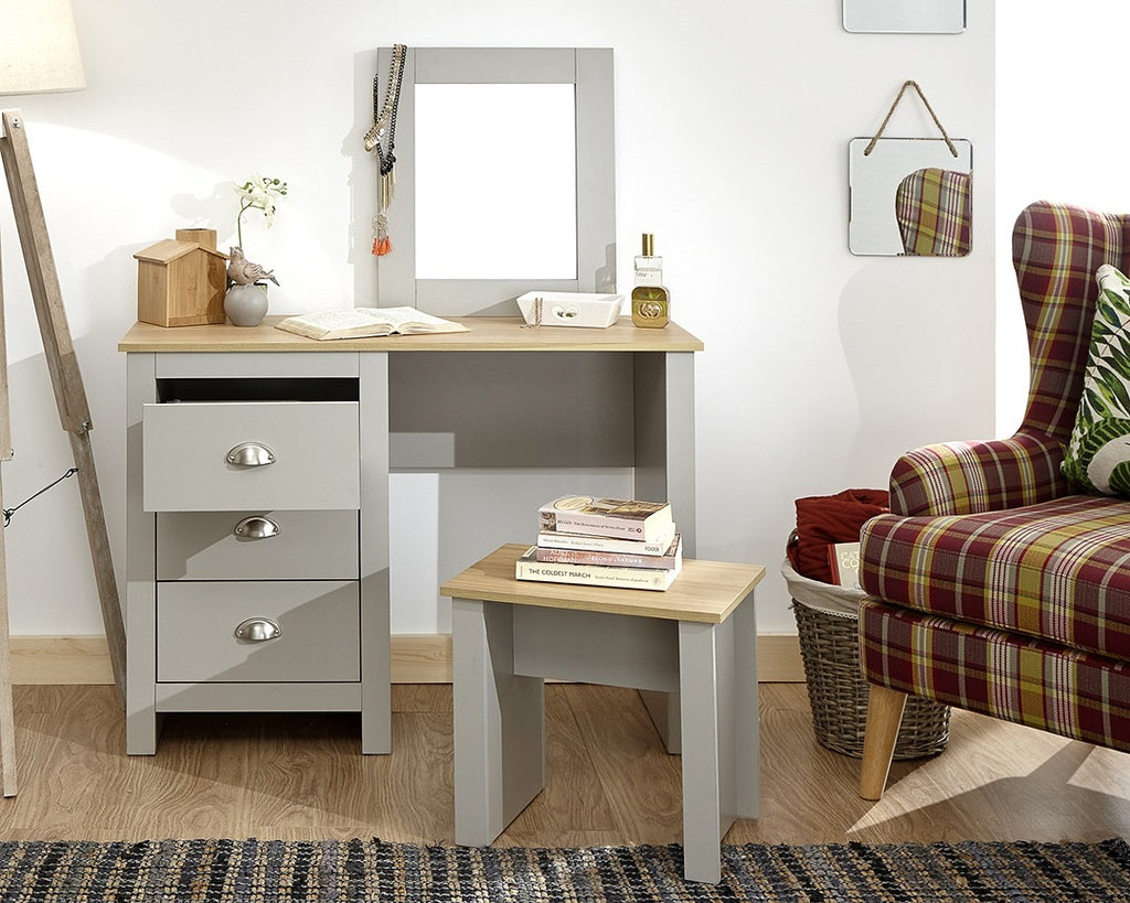 Lancashire Grey Dressing Table Set