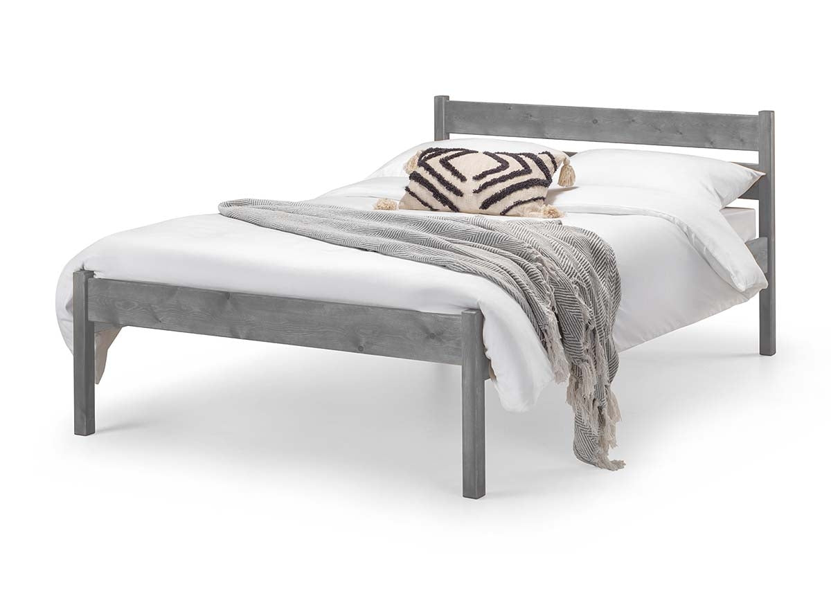 Lenton Georgian Grey Three Quarter Bed Frame