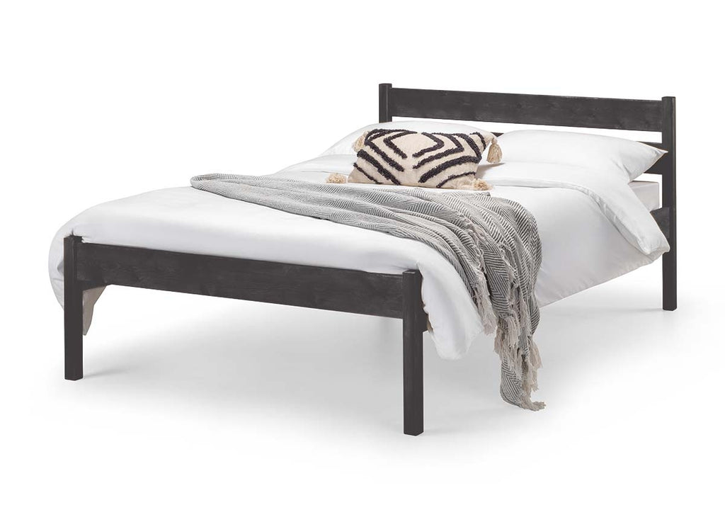 Lenton Gunpowder Grey Three Quarter Bed Frame