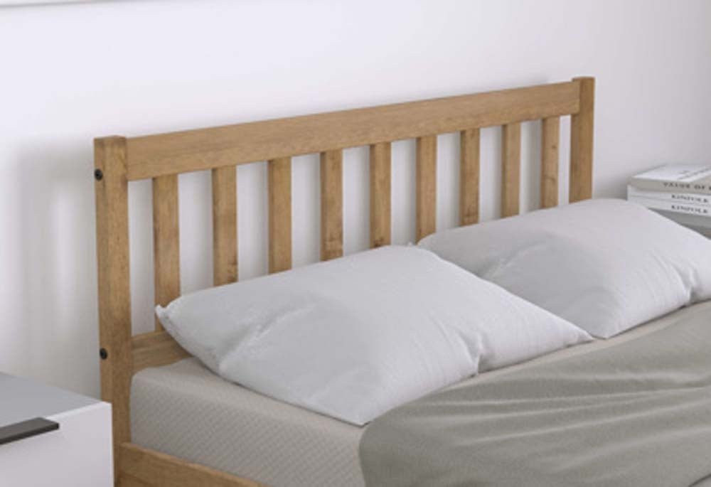 Lisa Waxed Pine Single Bed Frame