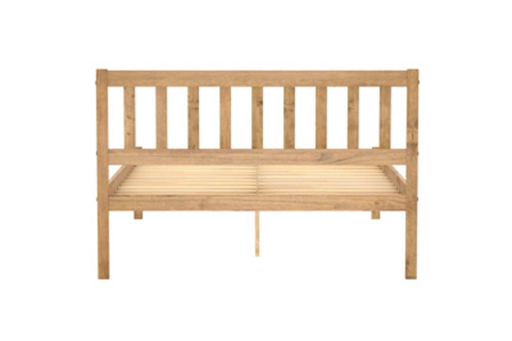 Lisa Waxed Pine Single Bed Frame