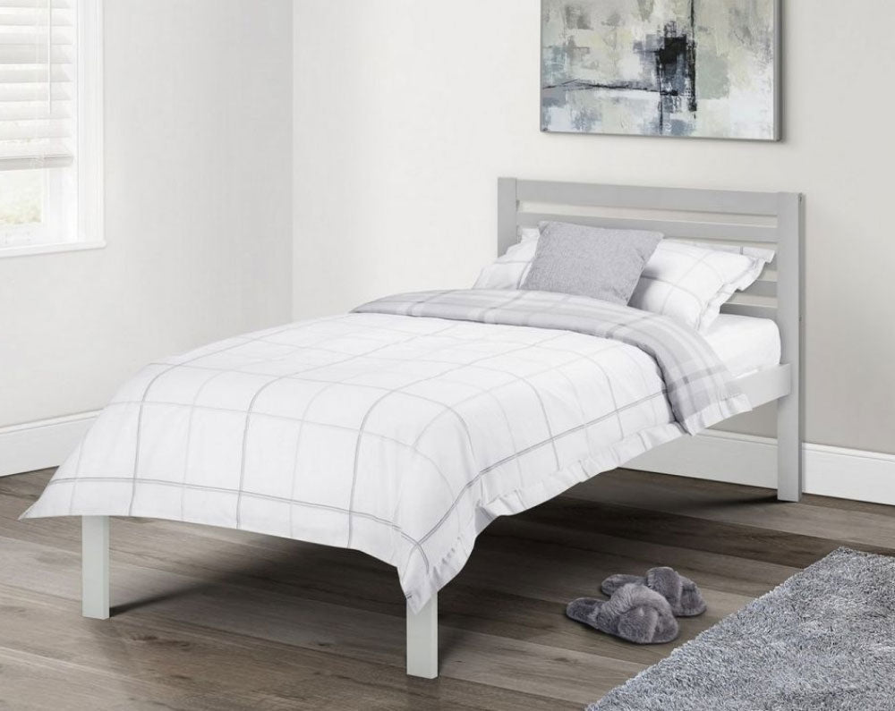 Locum Grey Single Bed Frame