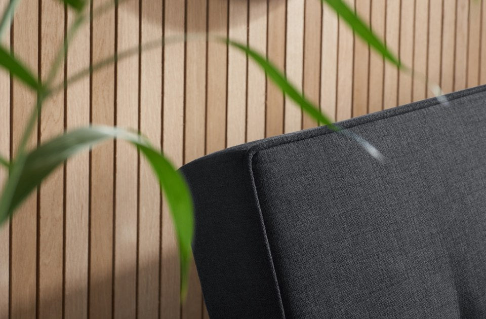 Lotto Sofa Bed Grey fabric detail