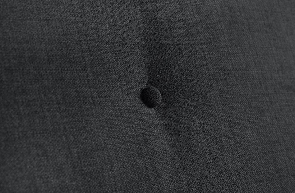 Lotto Sofa Bed Grey button detail