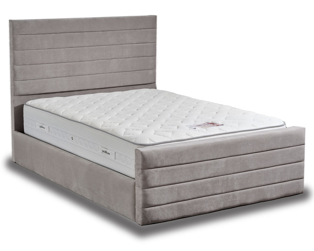 Lotus Upholstered Super King Size Bed Frame