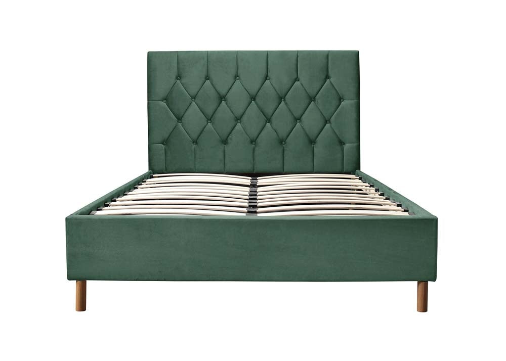 Locksley Green Double Ottoman Bed Frame