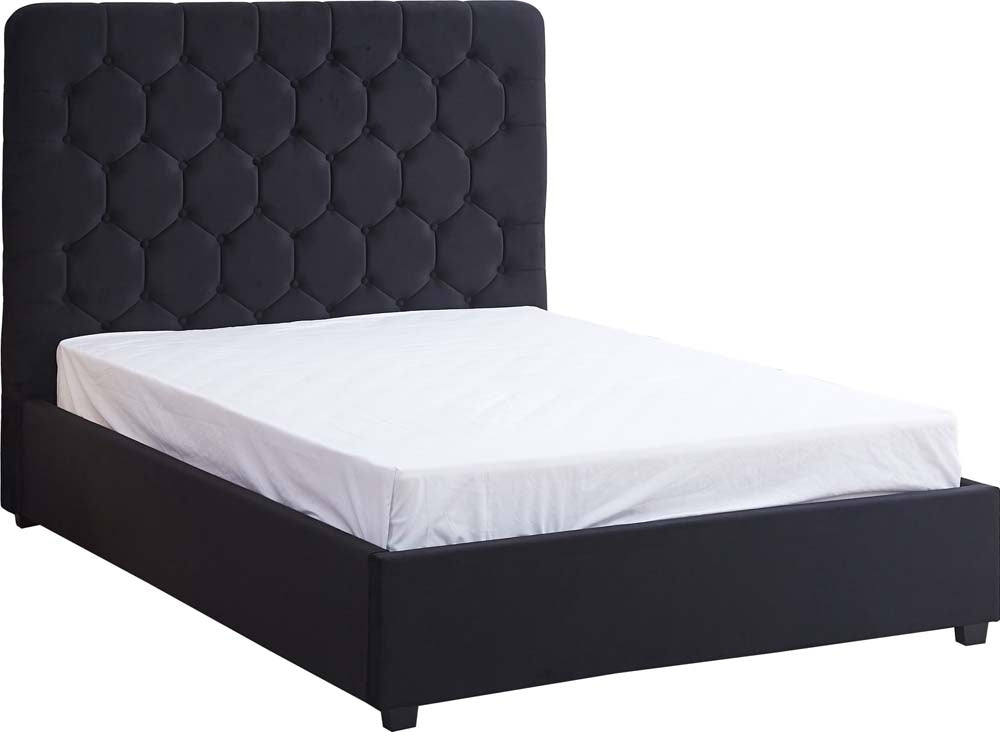 Mansion Black King Size Bed Frame