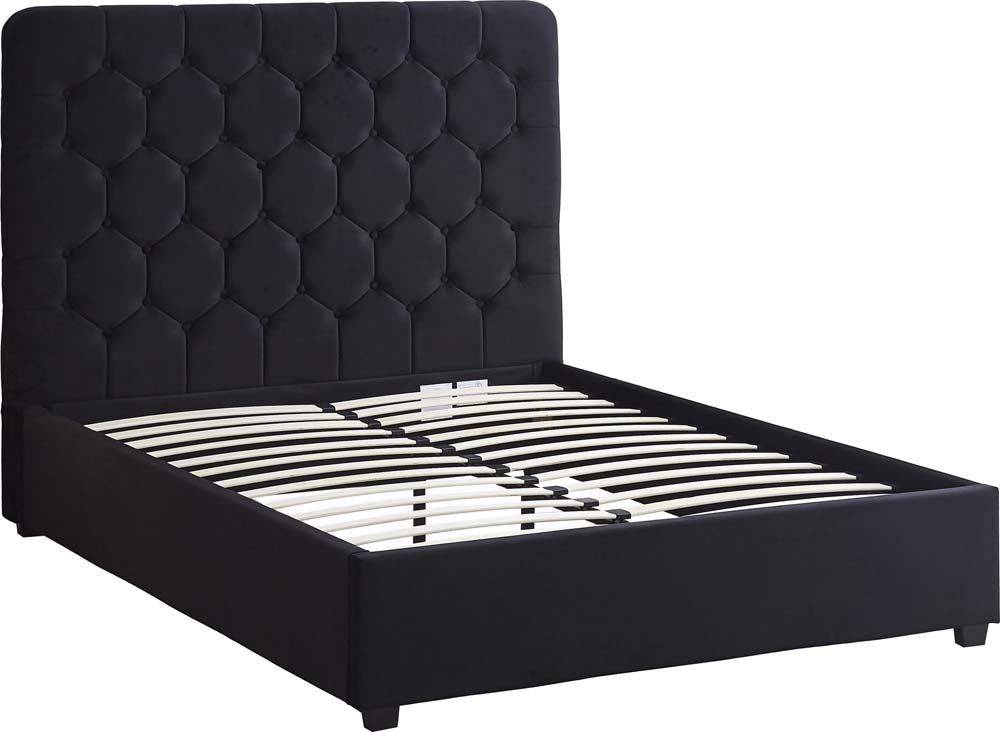 Mansion Black King Size Bed Frame
